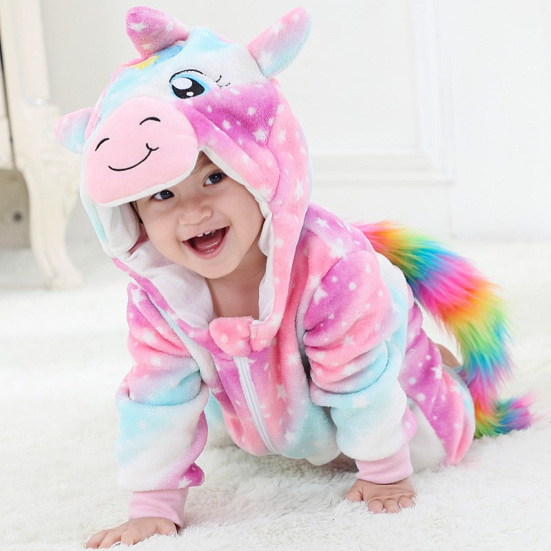 Macacão Bebê Unicórnio